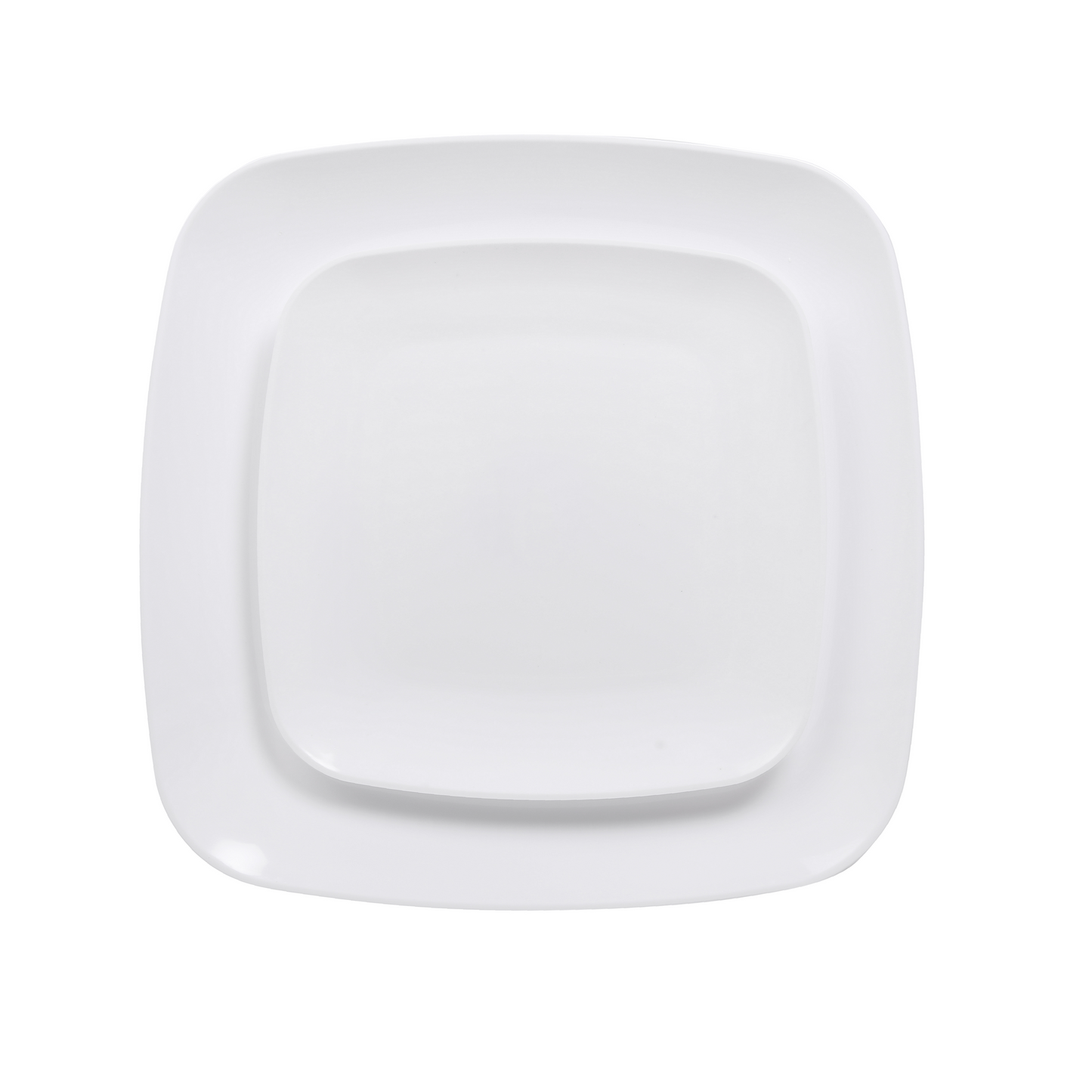 White Beveled Square