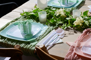 Mint Foliage Plates