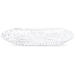 Oval Hammered Bowl
