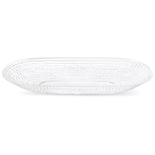 Oval Hammered Bowl