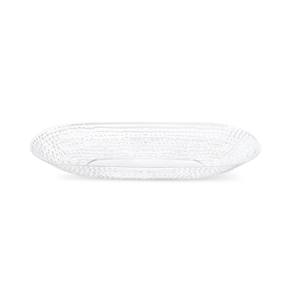 Oval Hammered Bowl