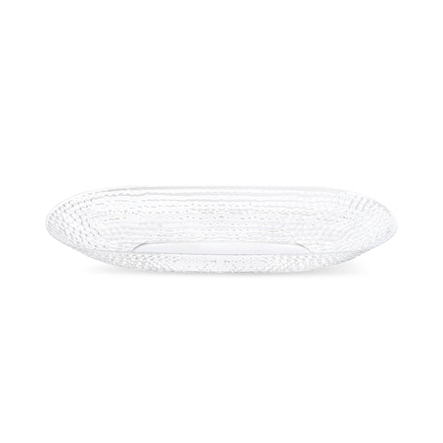 Oval Hammered Bowl