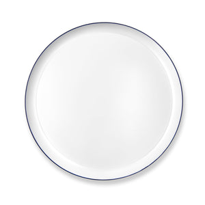 White and Blue Contour Plates