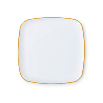 White Square Tray