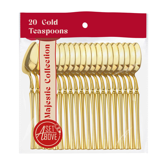 Gold Majestic Teaspoons