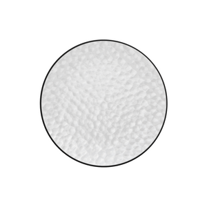 Clear & Black Rim Hammered Plates