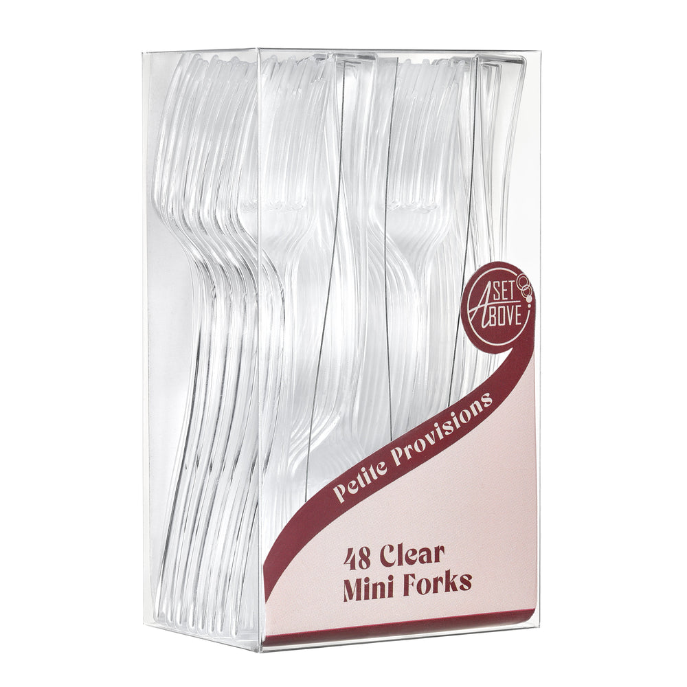 Mini Clear Spoons