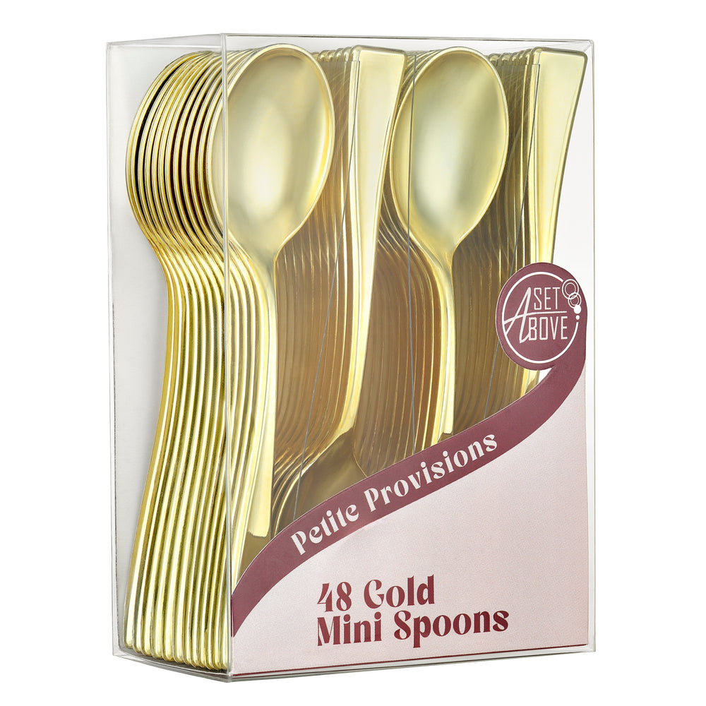 Mini Gold Forks