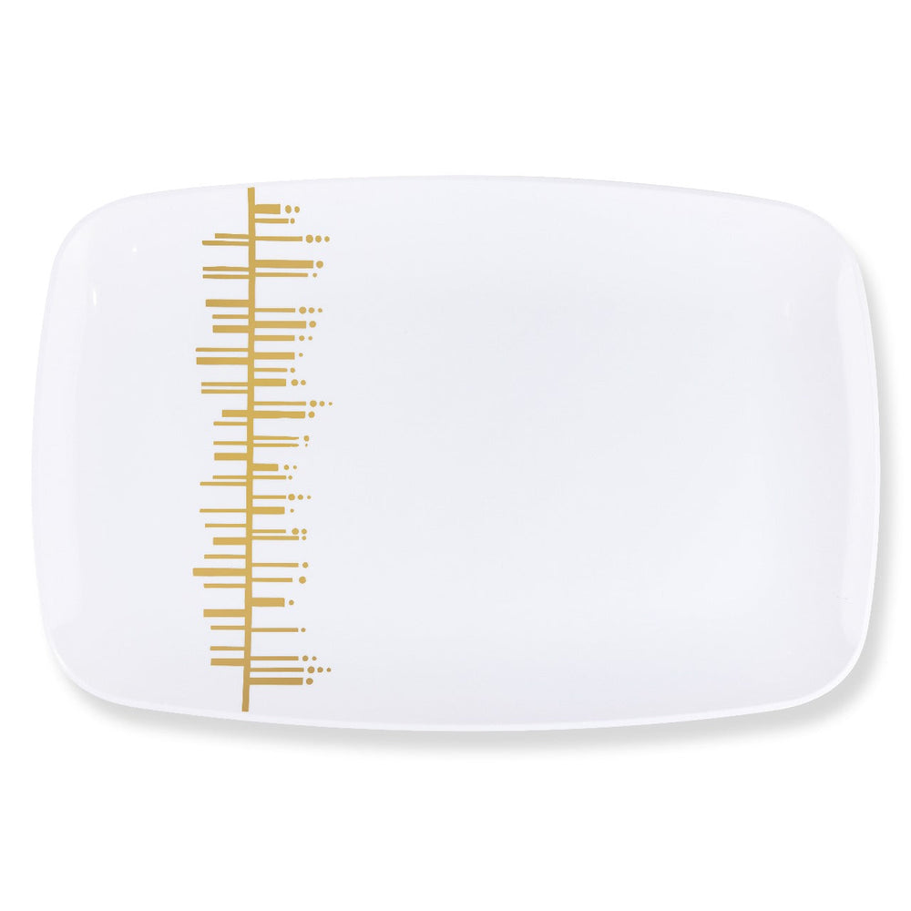 White and Gold Linear Combo