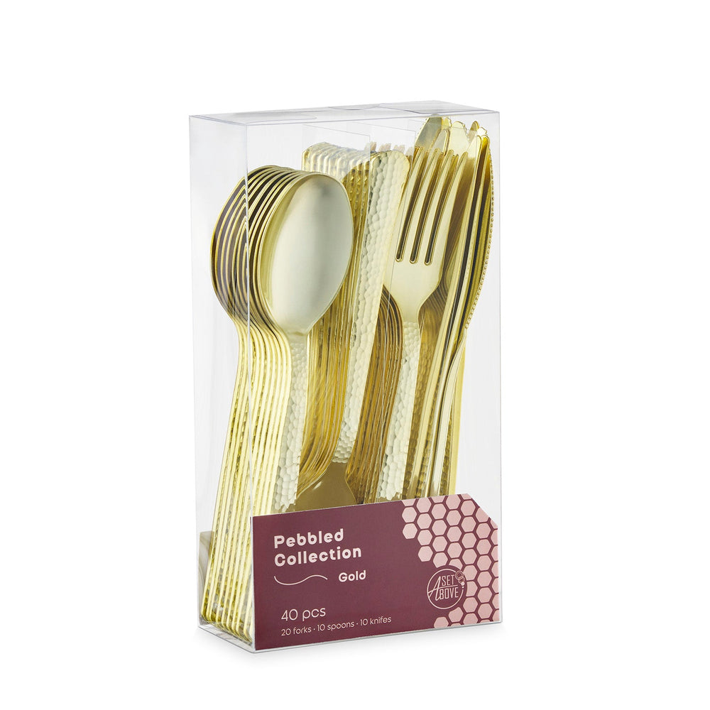 Pebbled Cutlery