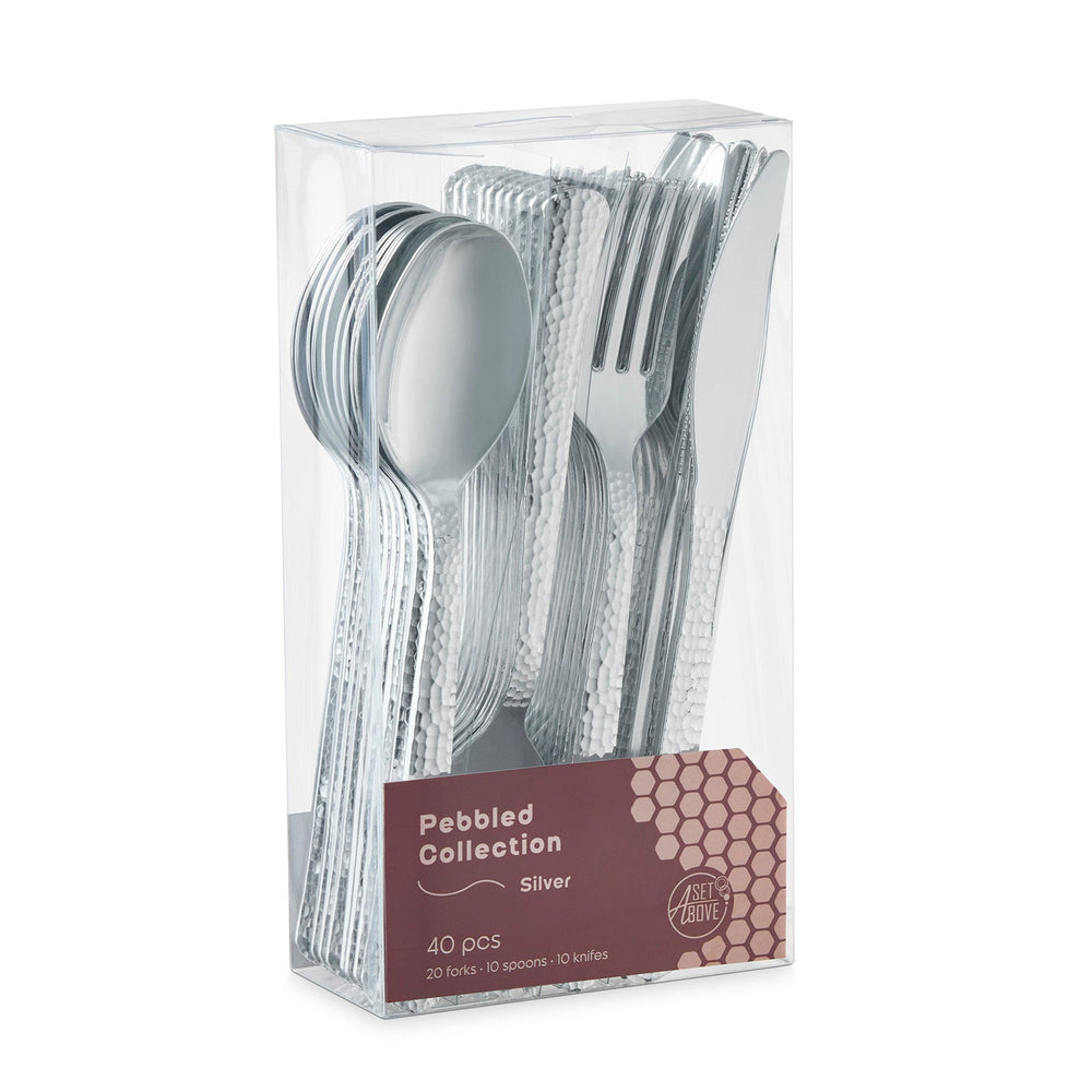 Pebbled Cutlery
