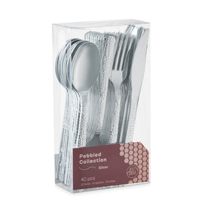 Pebbled Cutlery