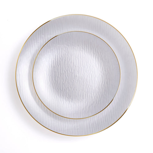 Crystal Pearl Plates