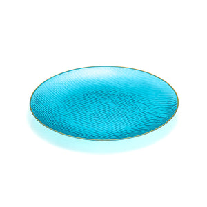 Crystal Teal Plates
