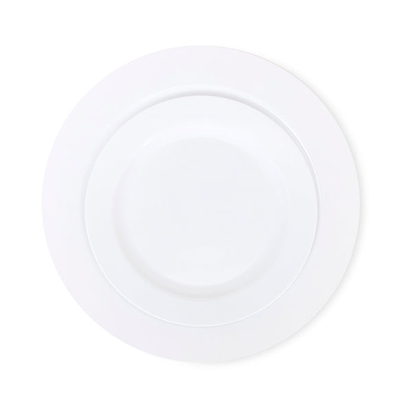 White Elegant Dinner Plates