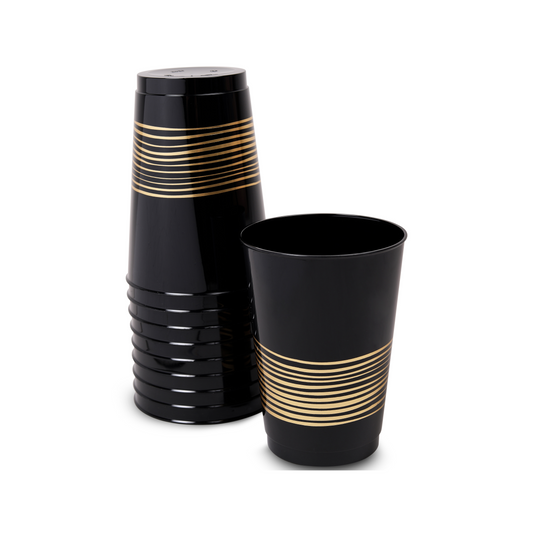 Black Wavelet Cups