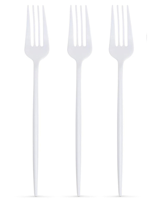 White Table Tools Forks