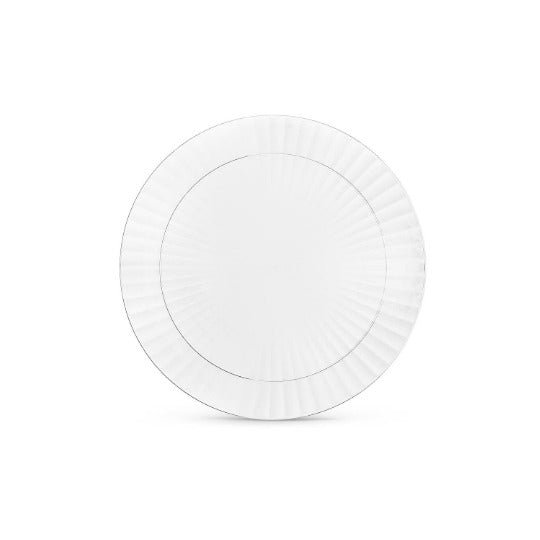 Decorative Acrylic Round Bulk Dessert Plates