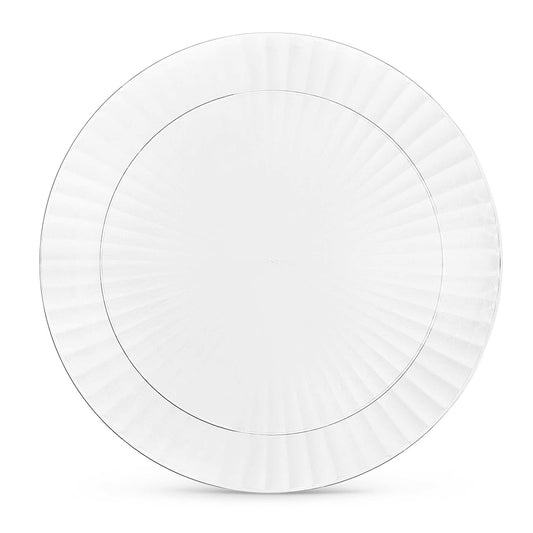 Decorative Acrylic Round Dinner Plates