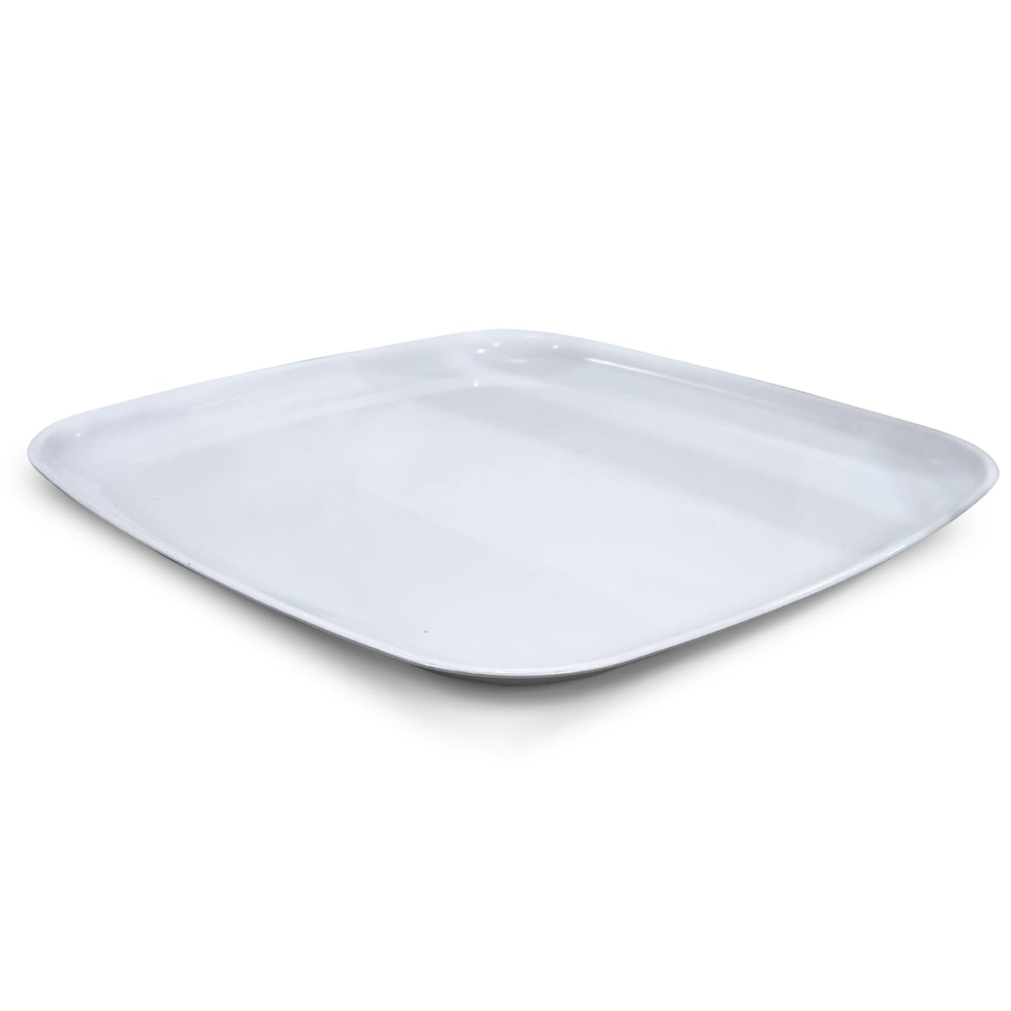 Square Tray White 14"