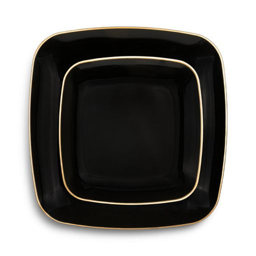 Square Gilded Ink Plates