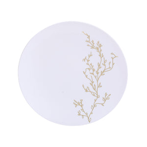 Gold Leaf Salad Plates 10ct.