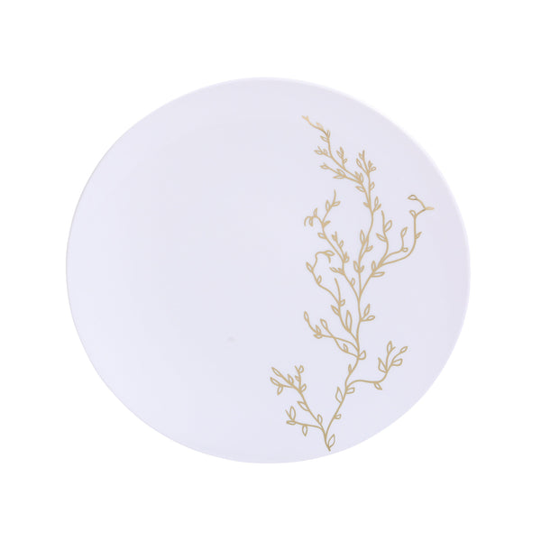 Gold Leaf Salad Plates 10ct.