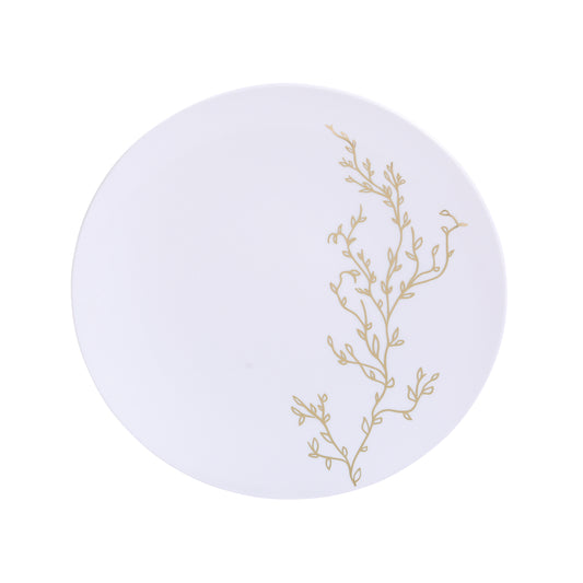 Gold Leaf Salad Plates 40ct.