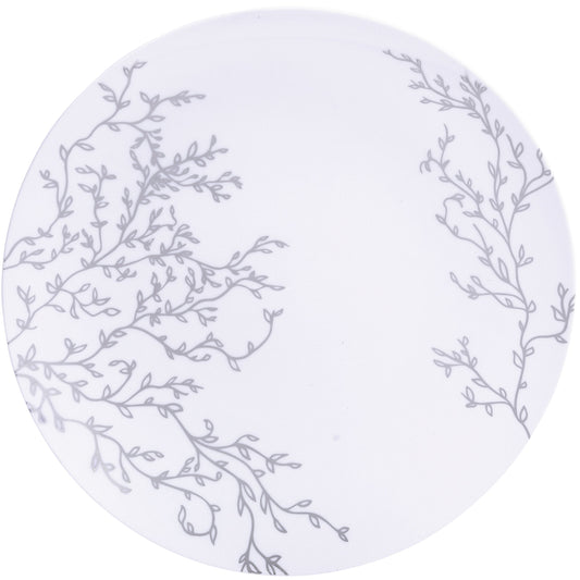 Silver Leaf Dinner Plates