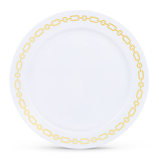 Golden Links Dinner Plates