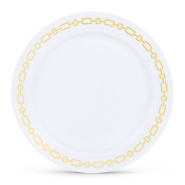 Golden Links Dinner Plates