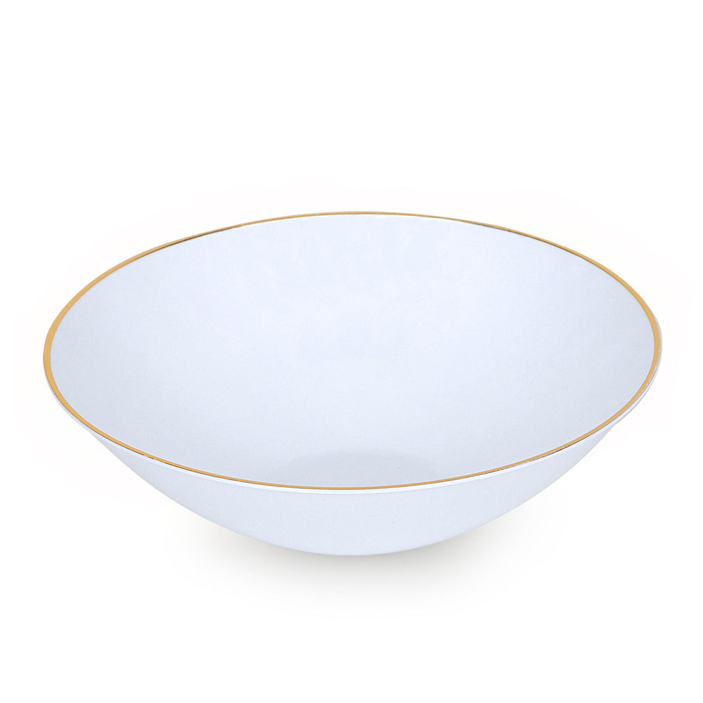 Gilded Pearl Large Soup Bowls 10ct.