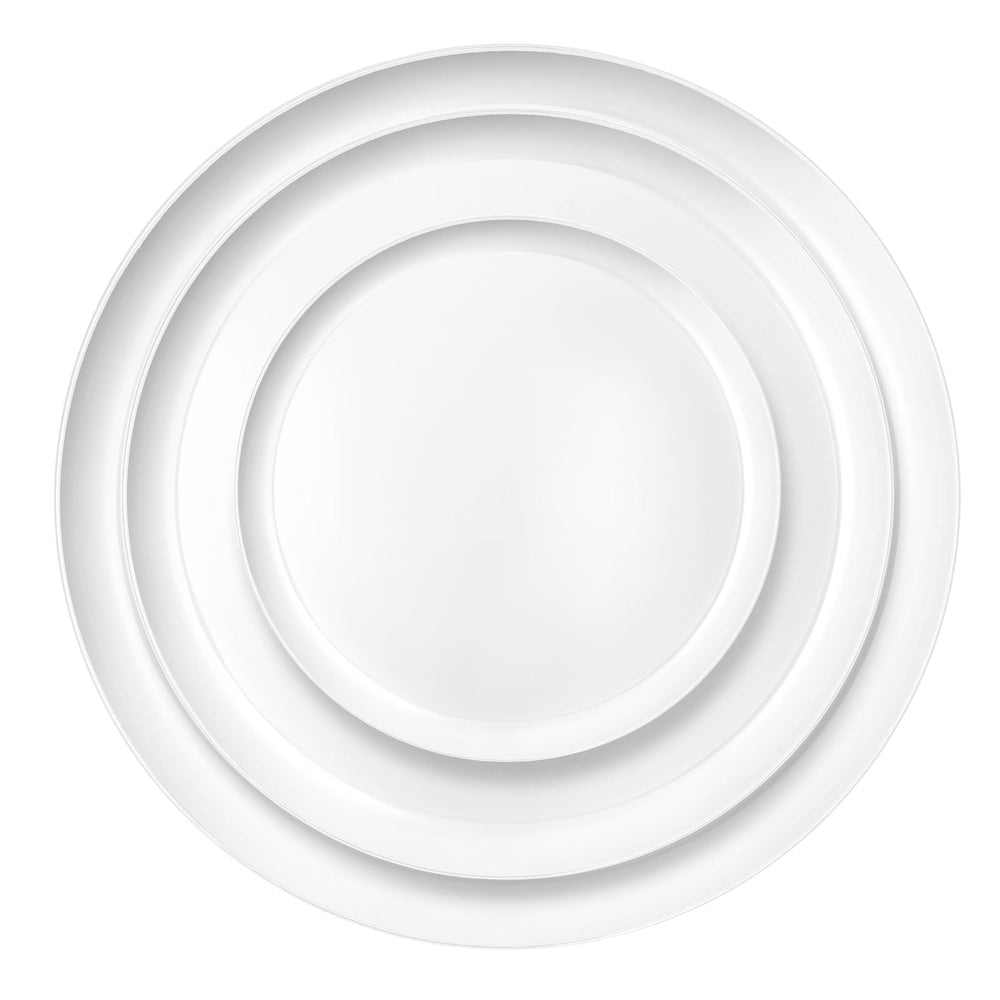 White Contour Plates