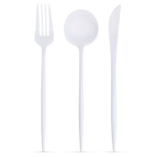 White Table Tools Cutlery