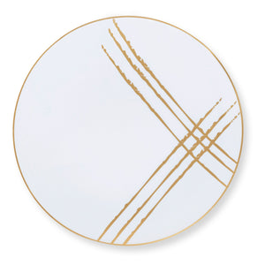 White Weave Plates