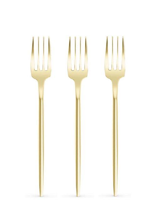 Gold Table Tools Small Forks